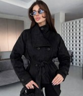 Замшевий тренч YLM-671A630