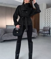 Замшевий тренч YLM-671A630