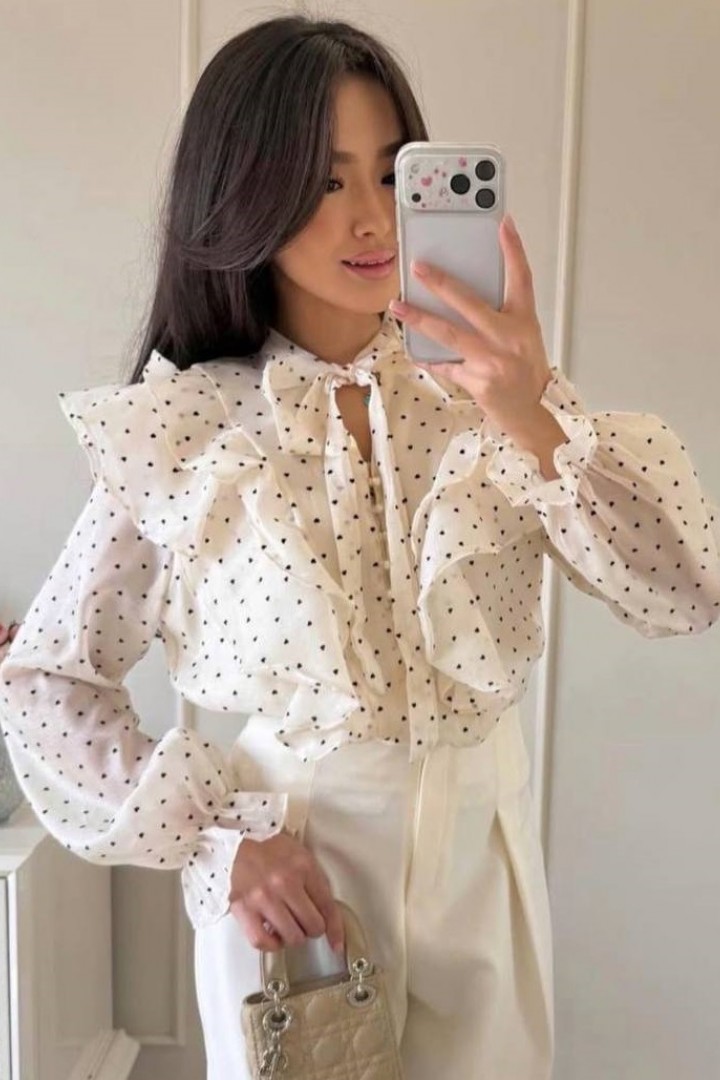 Шифоновая блузка NUL-8072A650