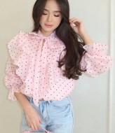 Шифоновая блузка NUL-8072A650