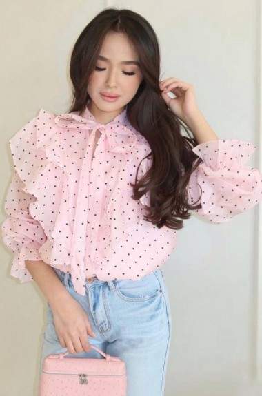 Шифоновая блузка NUL-8072A650