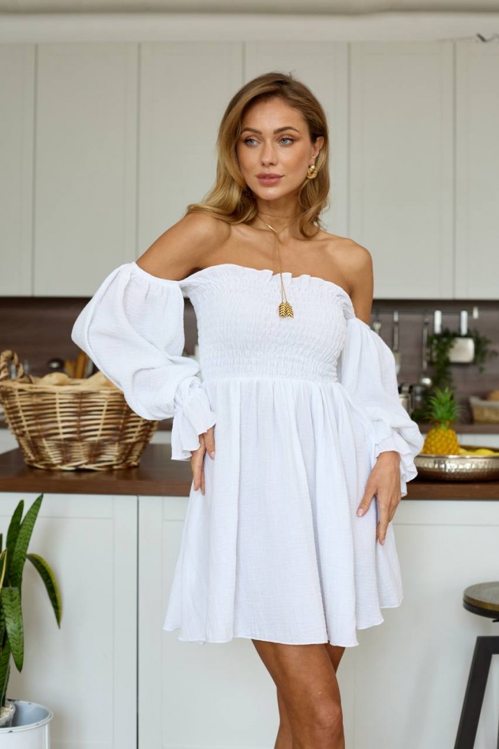 Муслиновое платье женское  TOR-5033A500