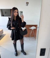 Платье пиджак черное  TOR-3078A500