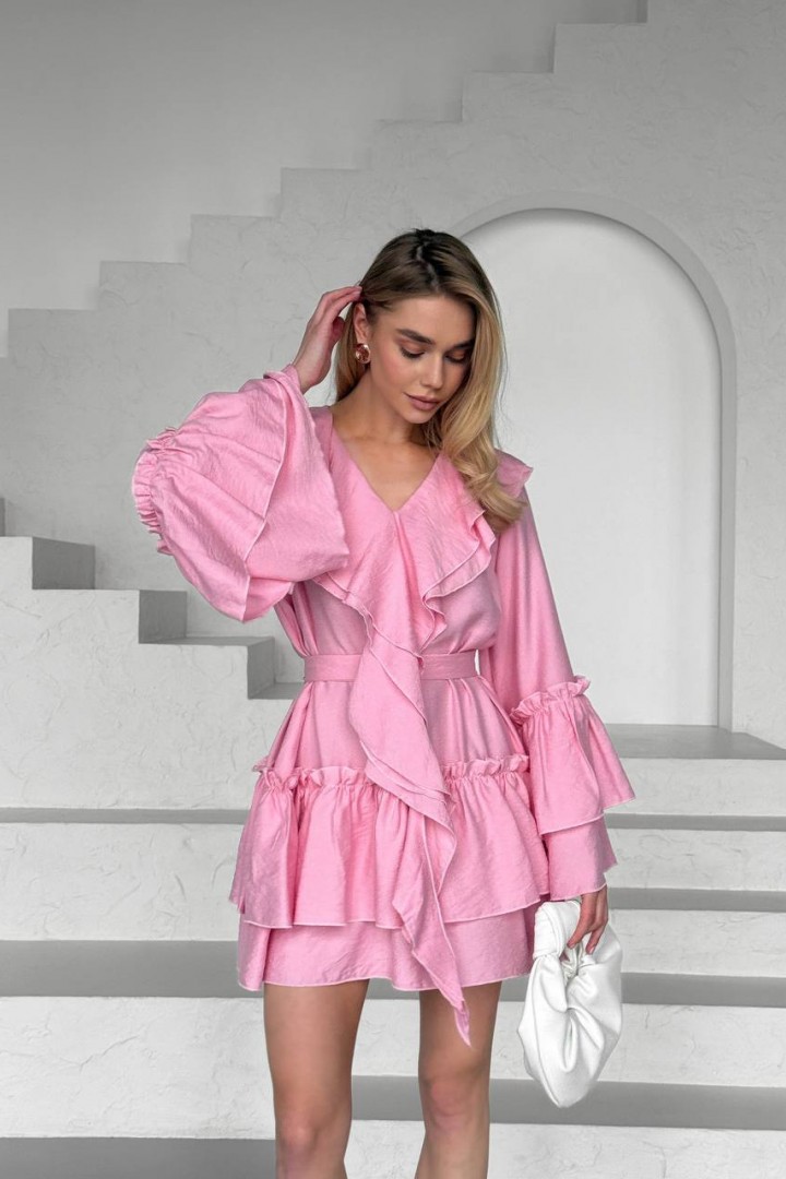 Льняное платье TOR-2571A650