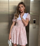 Платье с воротничком TOR-2580A450