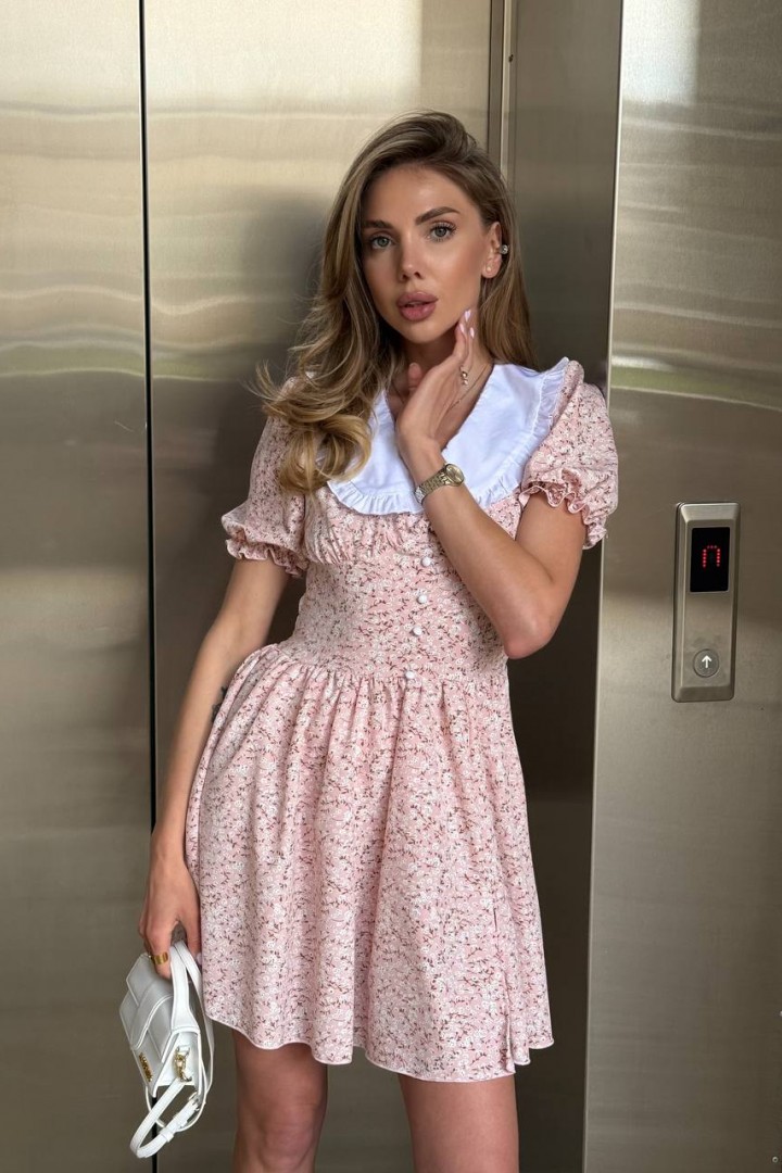 Платье с воротничком TOR-2580A450