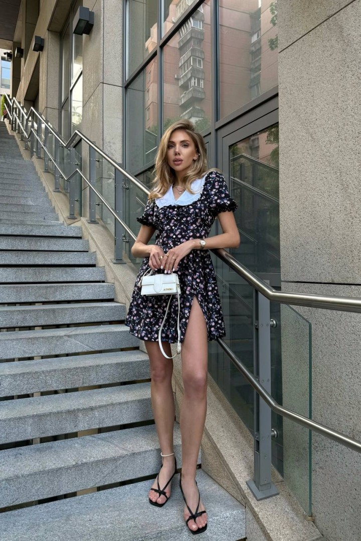 Платье с воротничком TOR-2580A450