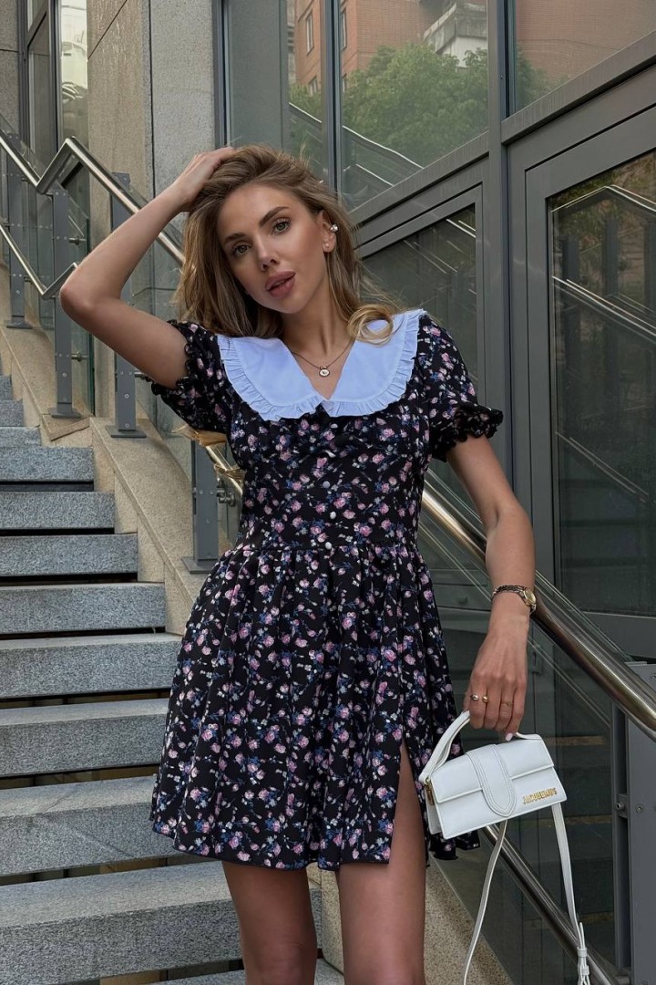 Платье с воротничком TOR-2580A450