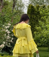 Льняное платье TOR-2571A650