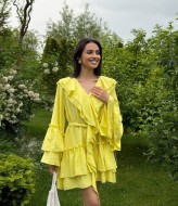 Льняное платье TOR-2571A650