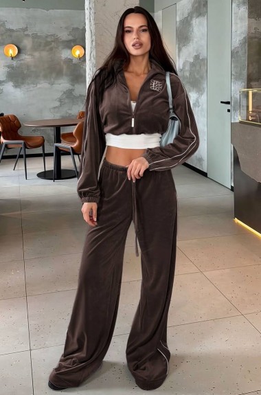 Спортивный костюм с короткой кофтой  TOR-2620A750