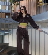 Спортивный костюм с короткой кофтой  TOR-2620A750