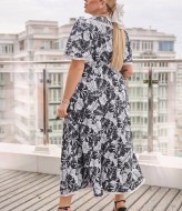 Платье халат больших размеров VLT-1561A750