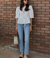 Рубашка с завязками  NUL-7056A400