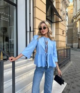 Рубашка с завязками  NUL-7056A400