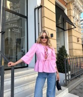 Рубашка с завязками  NUL-7056A400