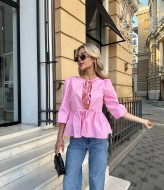 Рубашка с завязками  NUL-7056A400