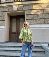 Рубашка с завязками  NUL-7056A400