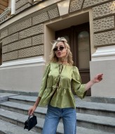 Рубашка с завязками  NUL-7056A400