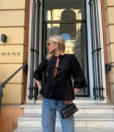 Рубашка с завязками  NUL-7056A400