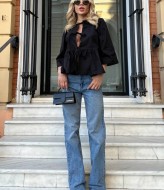 Рубашка с завязками  NUL-7056A400