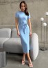 Платье из трикотажа SSY-06A400