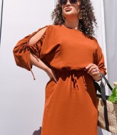 Платье с завязками VOJ-901A430