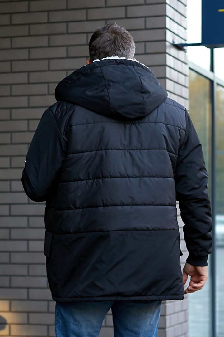 Мужская зимняя куртка на меху AT-021023A25