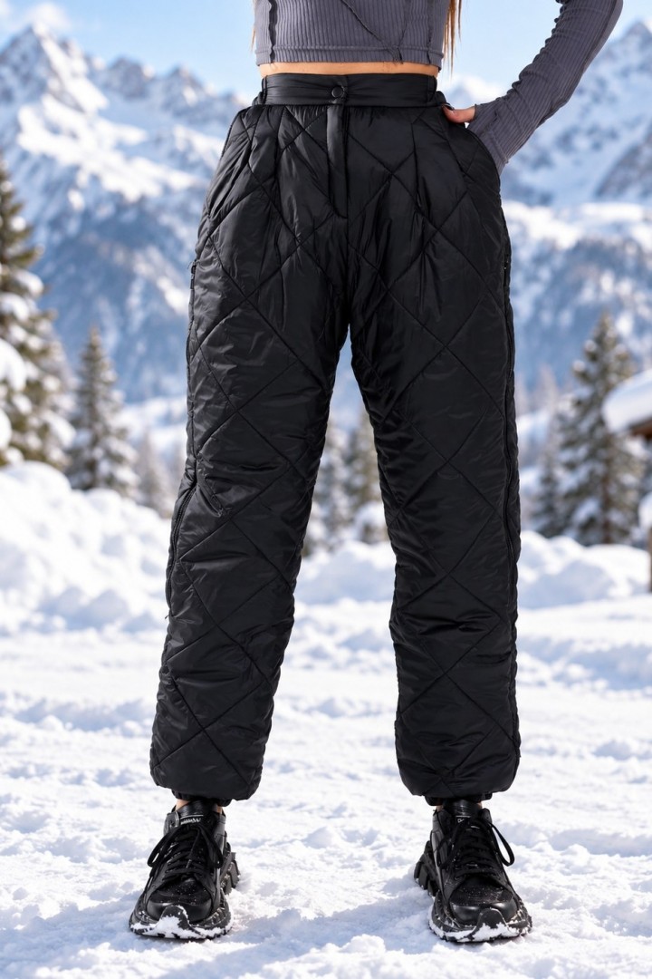 Брюки дутики зимние LEG-8055A350