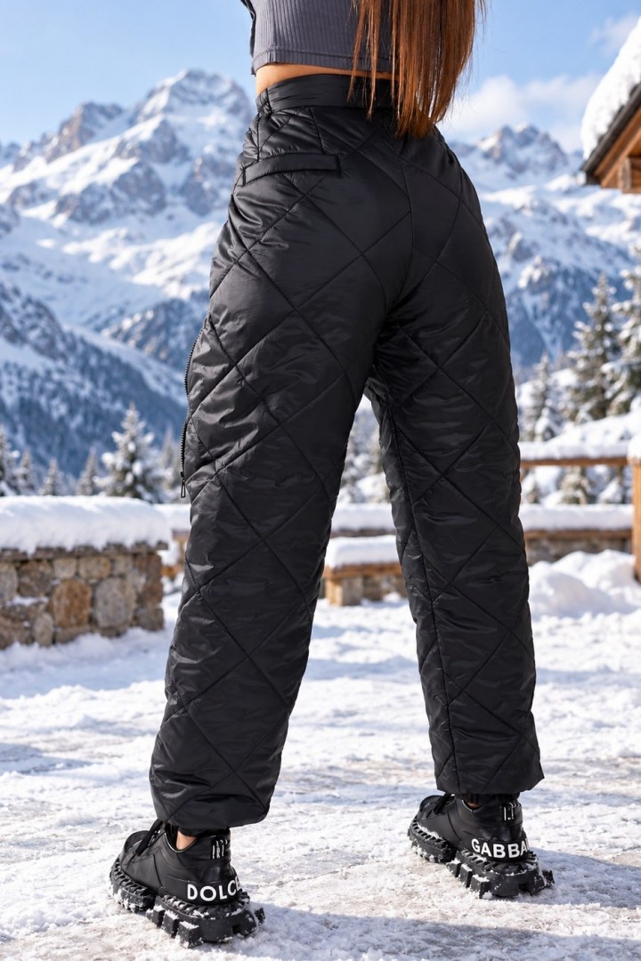 Брюки дутики зимние LEG-8055A350