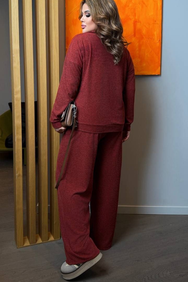 Стильный ангоровый костюм двойка AD-7896.1A360