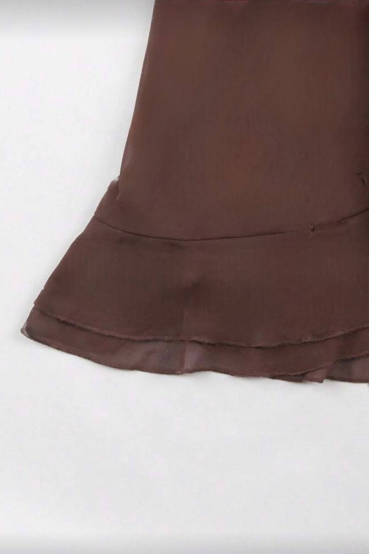 Платье с воланами NS-223A850