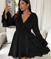 Платье с воланами NS-223A850