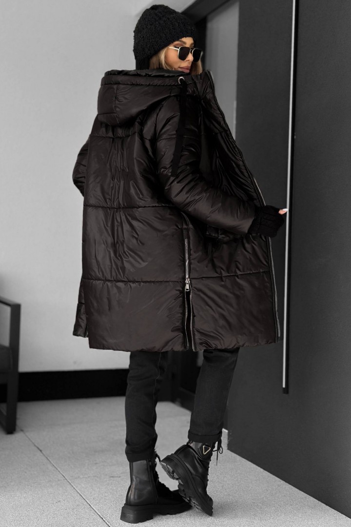 Куртка зимова з капюшоном MIY-1081A999