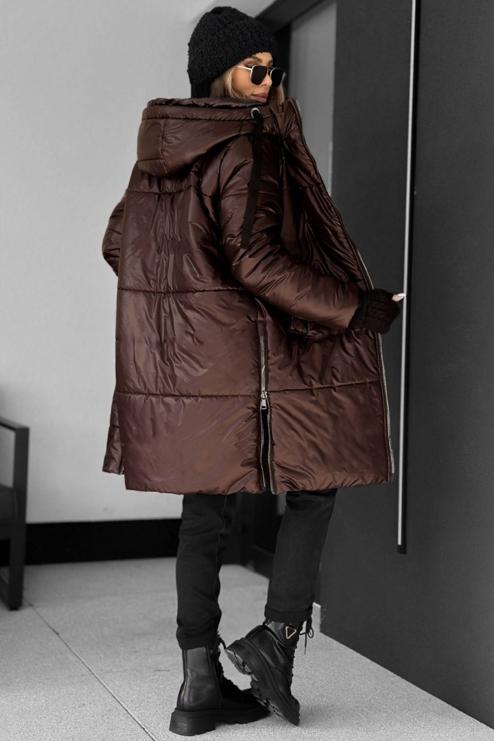 Куртка зимова з капюшоном MIY-1081A999