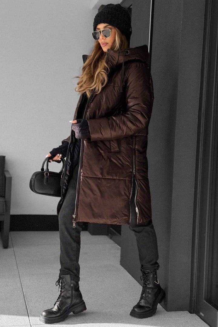 Куртка зимова з капюшоном MIY-1081A999