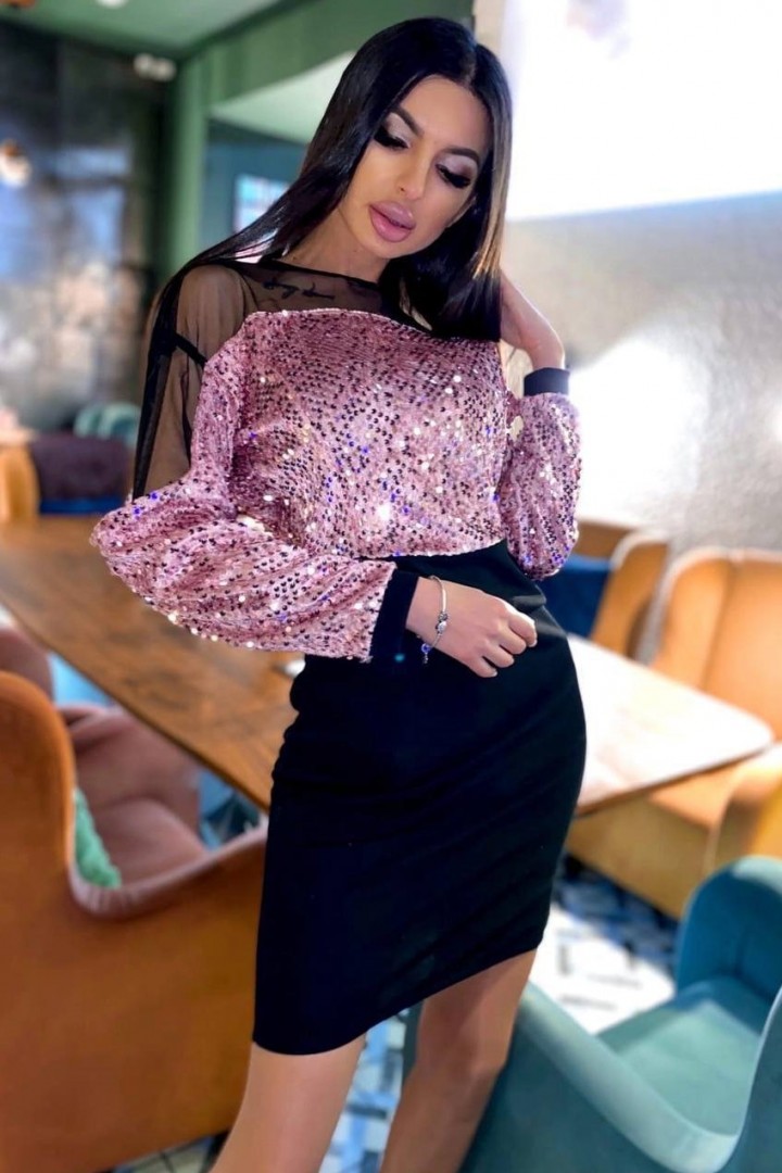 Святкова сукня з паєтками ON-821A350