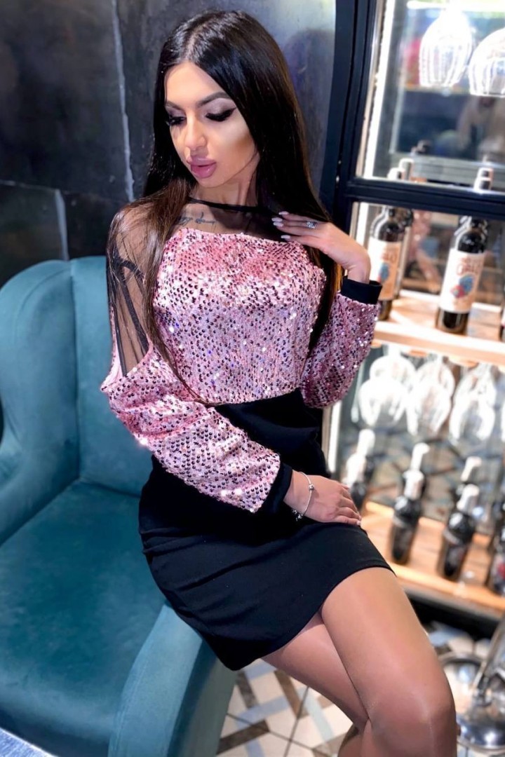 Святкова сукня з паєтками ON-821A350