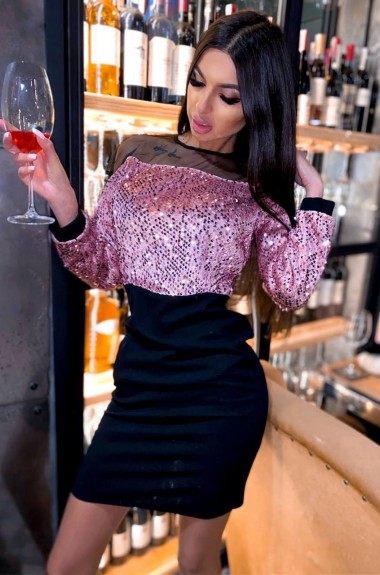 Святкова сукня з паєтками ON-821A350