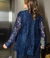 Праздничный кардиган с вшитым поясом AD-7898.1A320