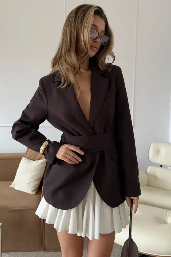 Жіночий піджак з бантом KC-3357A550