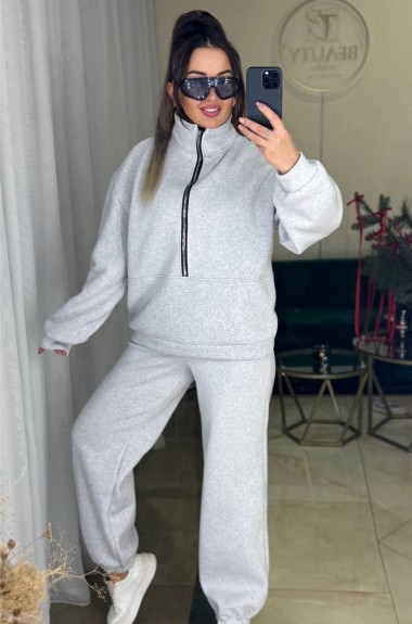 Спорт костюм на флисе женский COR-099A680