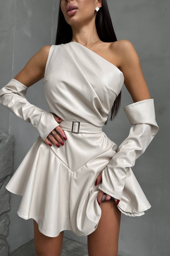 Кожаный комбинезон женский MOK-9194A650