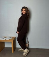 Теплый флисовый костюм  ZP-1331A720