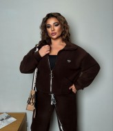 Теплый флисовый костюм  ZP-1331A720