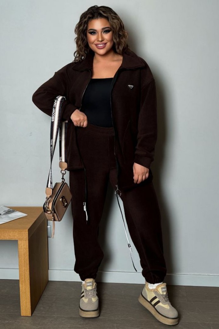 Теплый флисовый костюм  ZP-1331A720