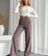 Вельветовые брюки палаццо SC-9024A280