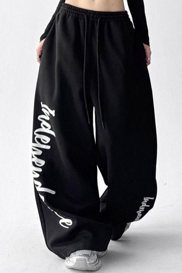 Спортивные штаны с надписью DMP-A7216A380