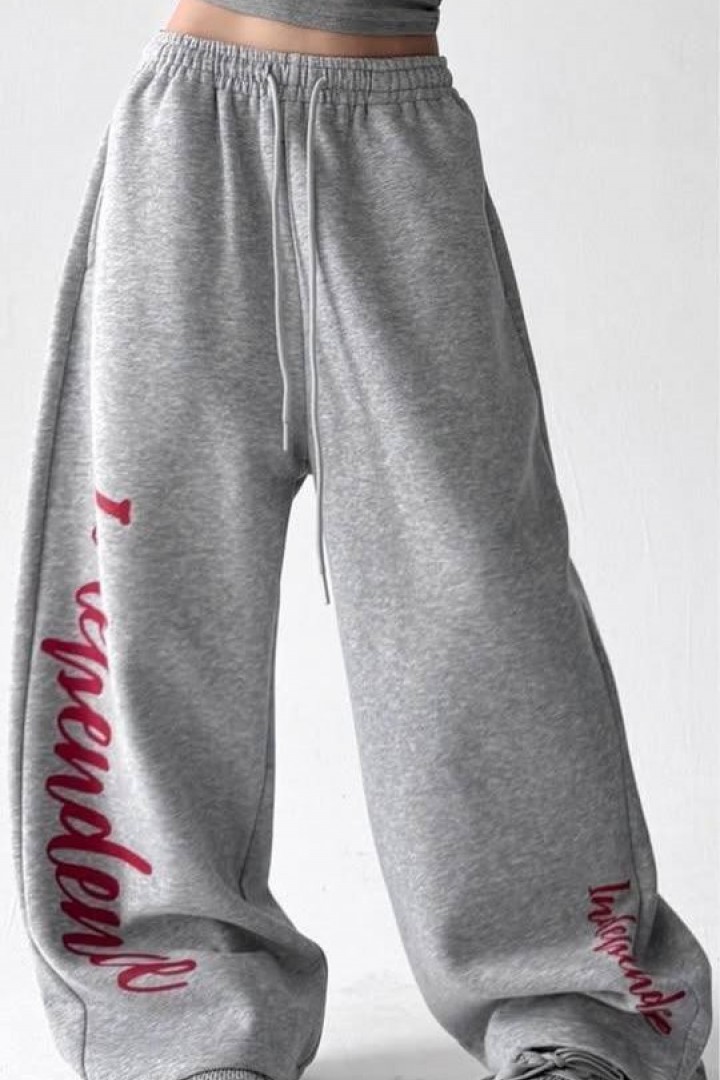 Спортивные штаны с надписью DMP-A7216A380