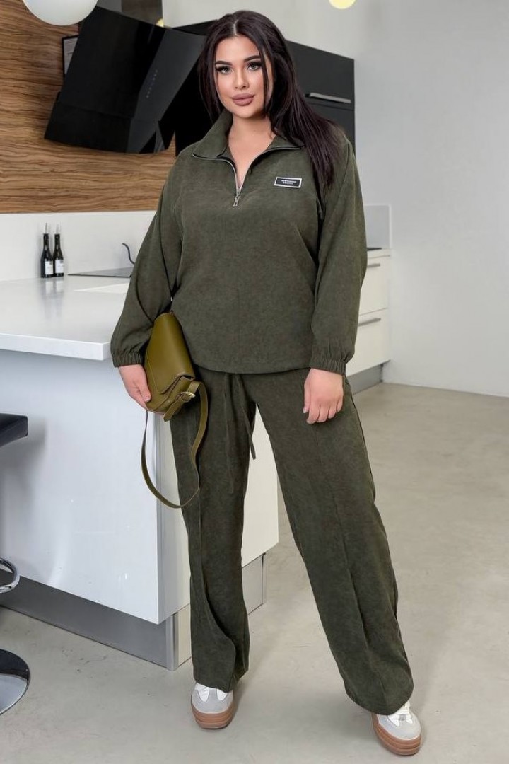 Костюм вельветовый женский  QUA-4168A600